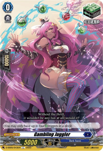 Gambling Juggler (D-SS05/043EN) [Festival Booster 2023]