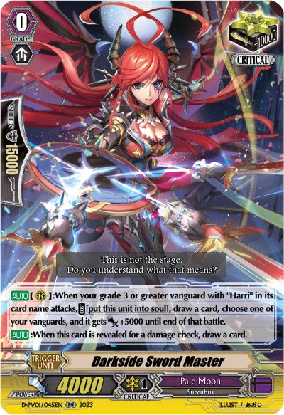 Darkside Sword Master (D-PV01/045EN) [History Collection]