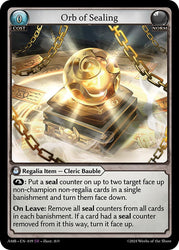 Orb of Sealing (019) [Mortal Ambition]