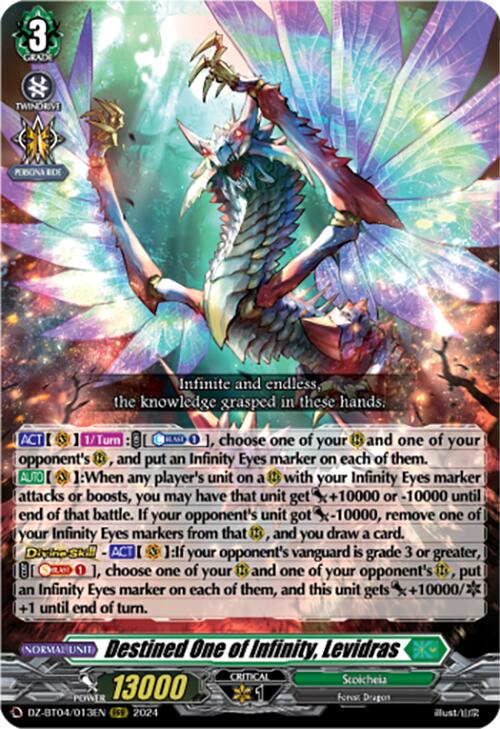 Destined One of Infinity, Levidras (DZ-BT04/013EN) [Destined Showdown]