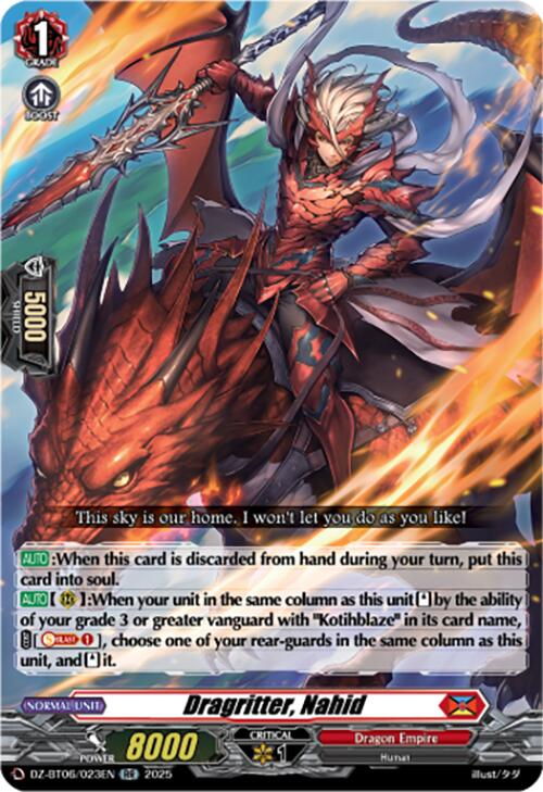 Dragritter, Nahid (DZ-BT06/023EN) [Generation Dragenesis]