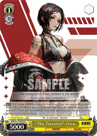 "The Terrorist" Crow (NIK/S117-E013 U) [GODDESS OF VICTORY: NIKKE]