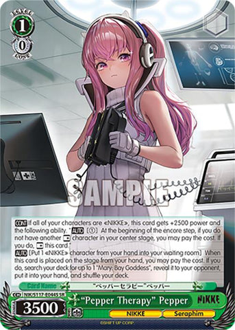 "Pepper Therapy" Pepper (NIK/S117-E044S SR) [GODDESS OF VICTORY: NIKKE]