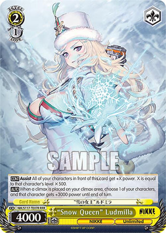"Snow Queen" Ludmilla (NIK/S117-TE07R RRR) [GODDESS OF VICTORY: NIKKE]