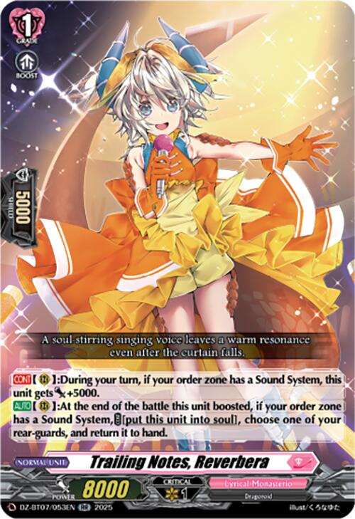 Trailing Notes, Reverbera (DZ-BT07/053EN) [Moon Fangs & Cerulean Blaze]