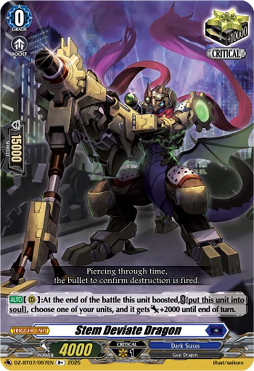 Stem Deviate Dragon (DZ-BT07/057EN) [Moon Fangs & Cerulean Blaze]
