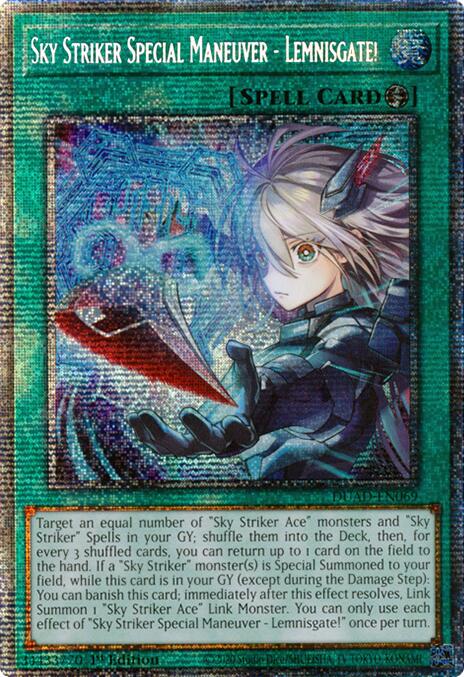 Sky Striker Special Maneuver - Lemnisgate! (Starlight Rare) [DUAD-EN069] Starlight Rare