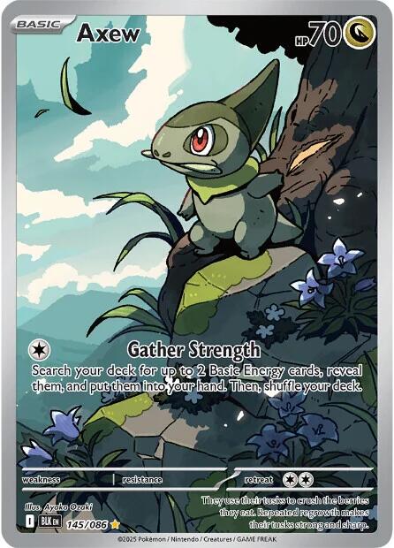 Axew (145/086) [Scarlet & Violet: Black Bolt]