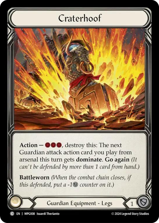 Craterhoof [MPG008] (Mastery Pack Guardian)