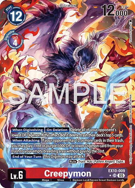 Creepymon [EX10-009] (Alternate Art) [Sinister Order]