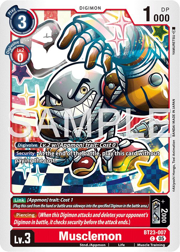 Musclemon [BT23-007] [Hackers' Slumber]