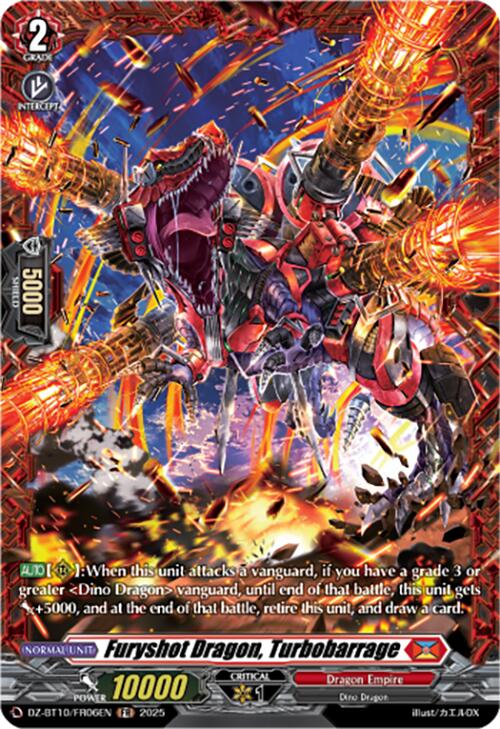 Furyshot Dragon, Turbobarrage (FR) (DZ-BT10/FR06EN) [Dragonsoul Resonance]