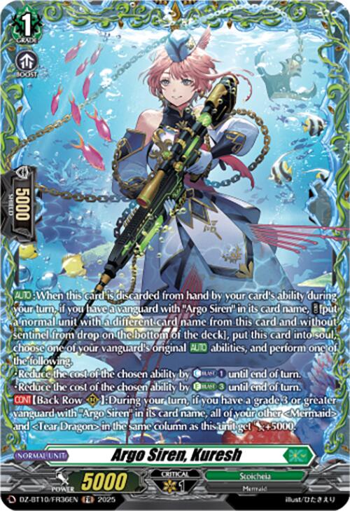 Argo Siren, Kuresh (FR) (DZ-BT10/FR36EN) [Dragonsoul Resonance]