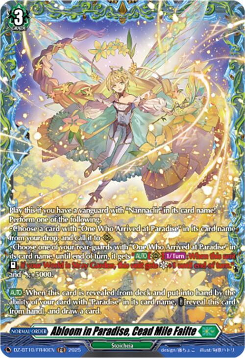 Abloom in Paradise, Cead Mile Failte (FR) (DZ-BT10/FR40EN) [Dragonsoul Resonance]