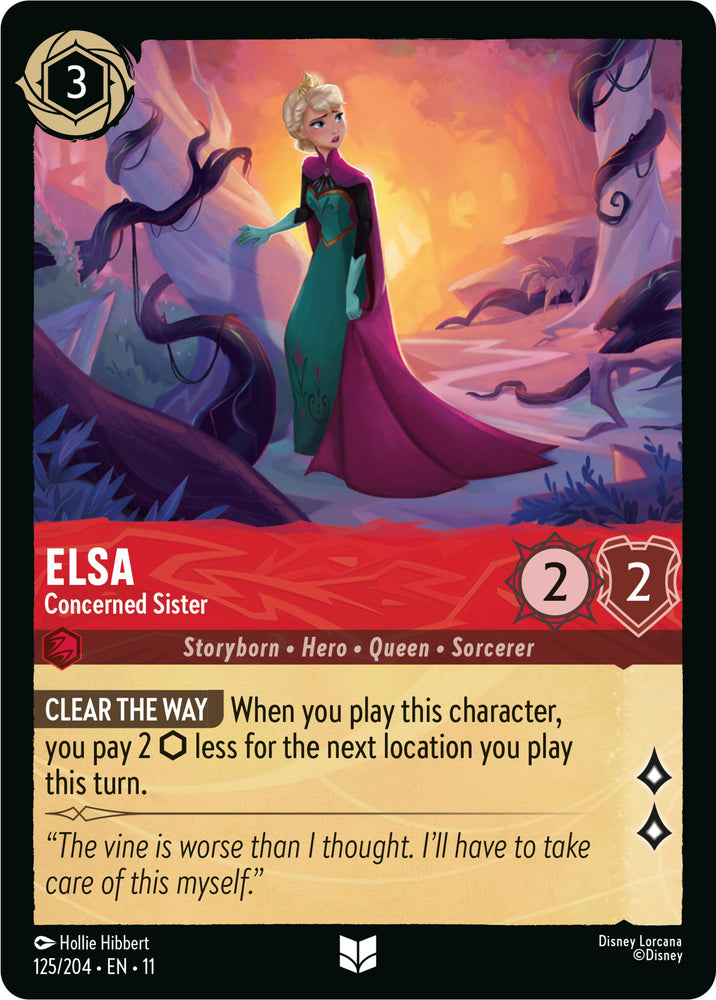 Elsa - Concerned Sister (125/204) [Winterspell]