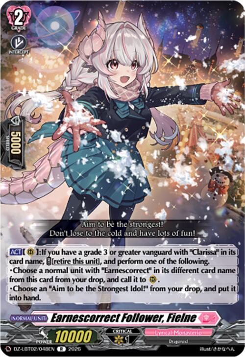Earnescorrect Follower, Fielne (DZ-LBT02/048EN) [Lyrical Monasterio Season of Wonders]