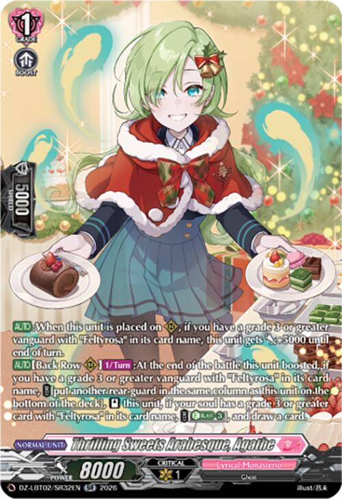 Thrilling Sweets Arabesque, Agathe (DZ-LBT02/SR32EN) [Lyrical Monasterio Season of Wonders]