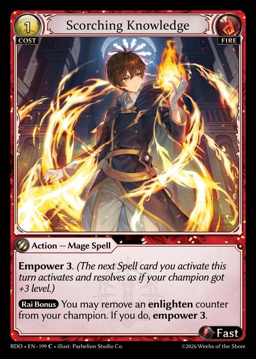 Scorching Knowledge (199) [Radiant Origins]