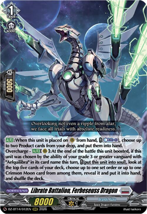 Librate Battalion, Ferbeseuss Dragon (DZ-BT14/012EN) [Envoys of the Crimson Moon]