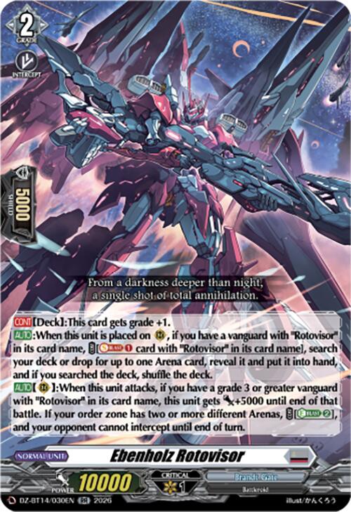 Ebenholz Rotovisor (DZ-BT14/030EN) [Envoys of the Crimson Moon]