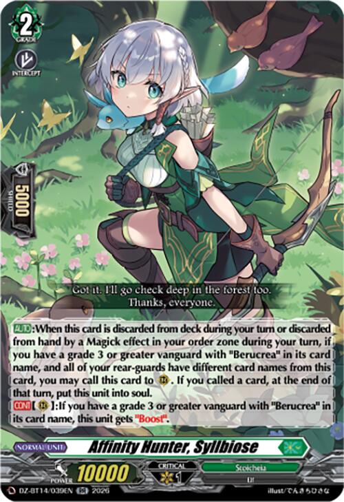 Affinity Hunter, Syllbiose (DZ-BT14/039EN) [Envoys of the Crimson Moon]