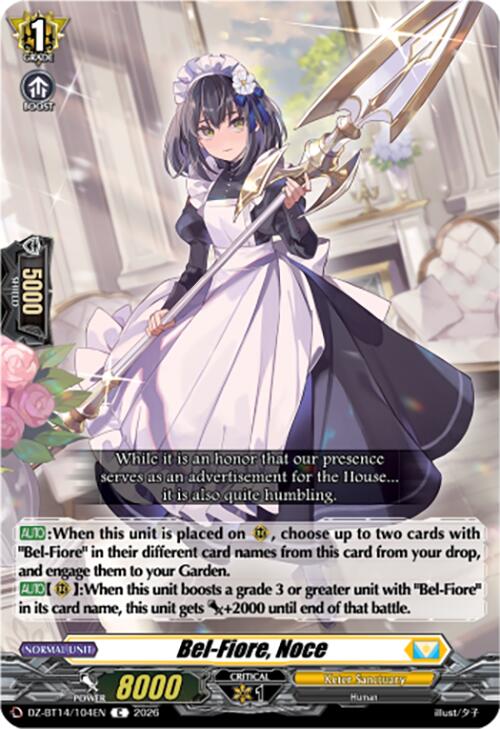 Bel-Fiore, Noce (DZ-BT14/104EN) [Envoys of the Crimson Moon]
