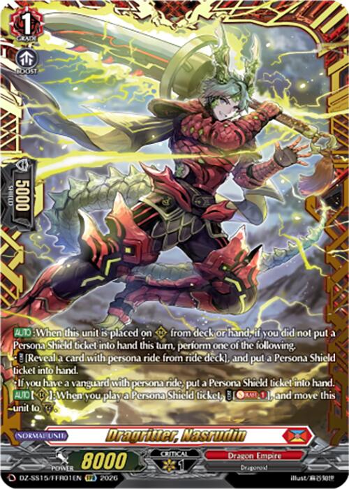 Dragritter, Nasrudin (DZ-SS15/FFR01EN) [The Legendary Vanguards]