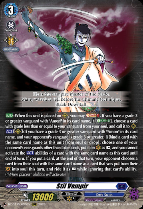Stil Vampir (DZ-BT15/006EN) [Strike of Illusionary Shadows]