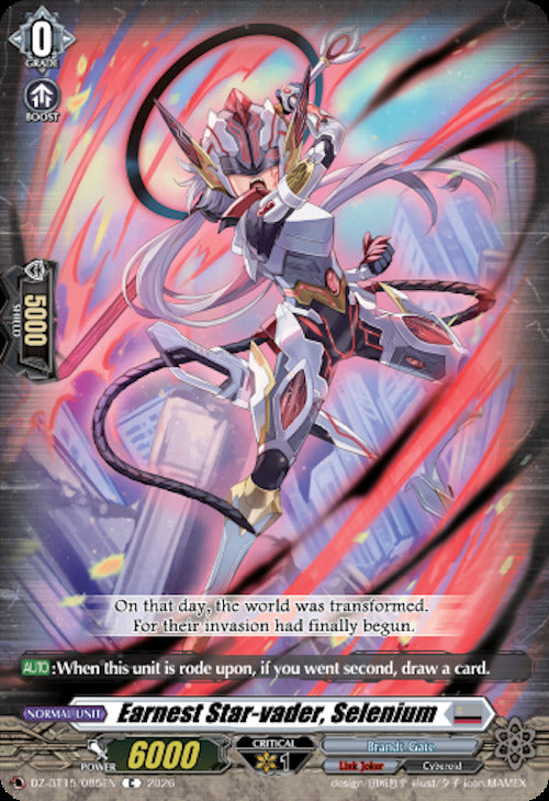 Earnest Star-vader, Selenium (DZ-BT15/085EN) [Strike of Illusionary Shadows]