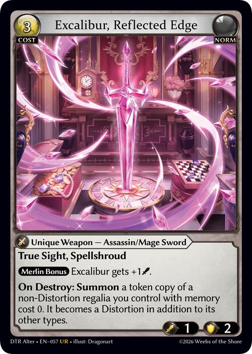 Excalibur, Reflected Edge (057) [Distorted Reflections Alter Edition]