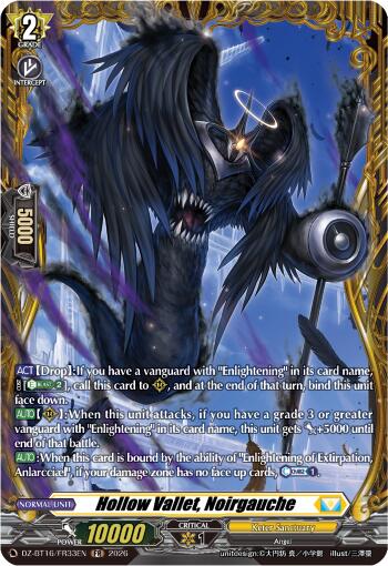 Hollow Vallet, Noirgauche (DZ-BT16/FR33EN) [Parallactic Dawn]
