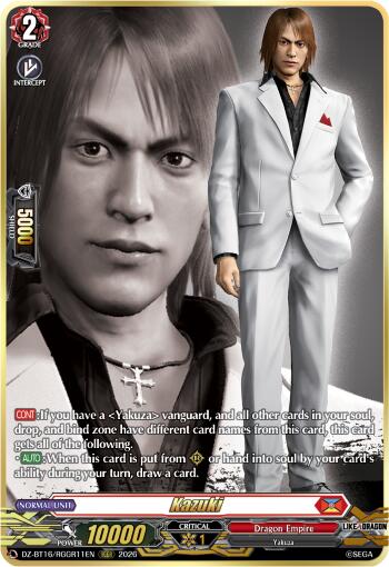 Kazuki (DZ-BT16/RGGR11EN) [Parallactic Dawn]