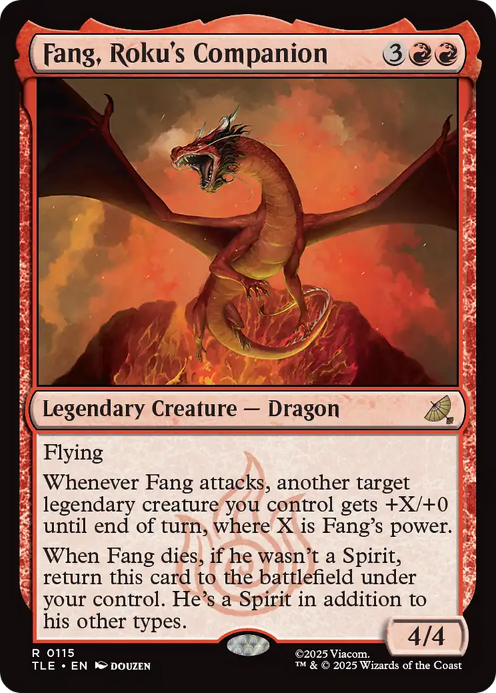 Fang, Roku's Companion [Avatar: The Last Airbender: Eternal-Legal]