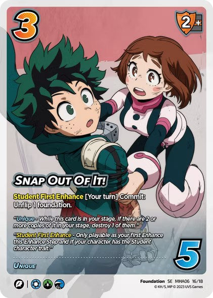 Snap Out Of It! [Jet Burn]