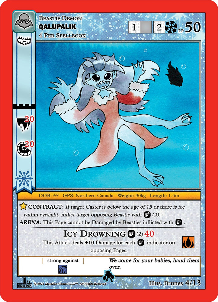 Qalupalik (Chenoo) [Cryptid Nation: Nightfall First Edition Release Event Deck]